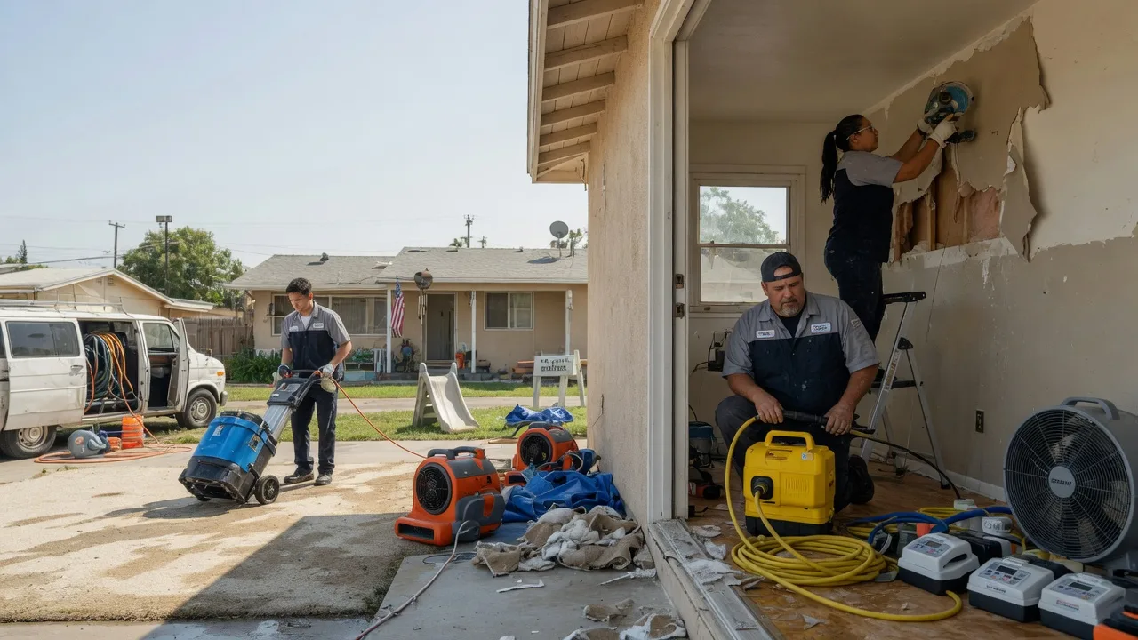 Water Damage Restoration in Tennyson, IN near me